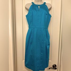 Calvin Klein turquoise dress